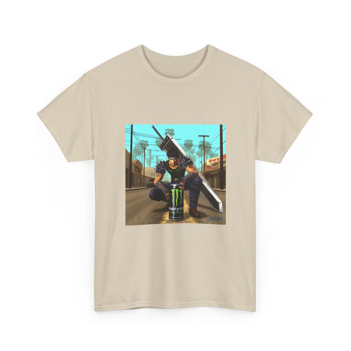 Guts With Monster Energy Can Tee