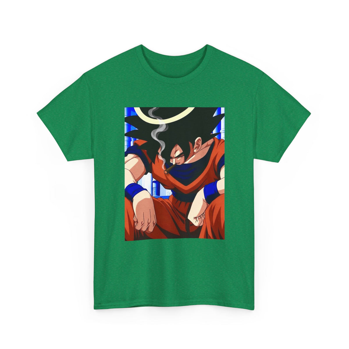 Goku Chilling With A Halo Blazin' Tee