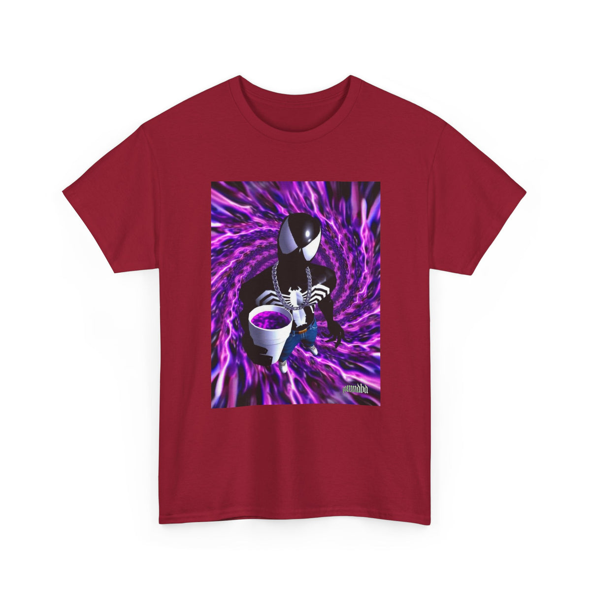 Symbiote Spidey Offering Lean Tee
