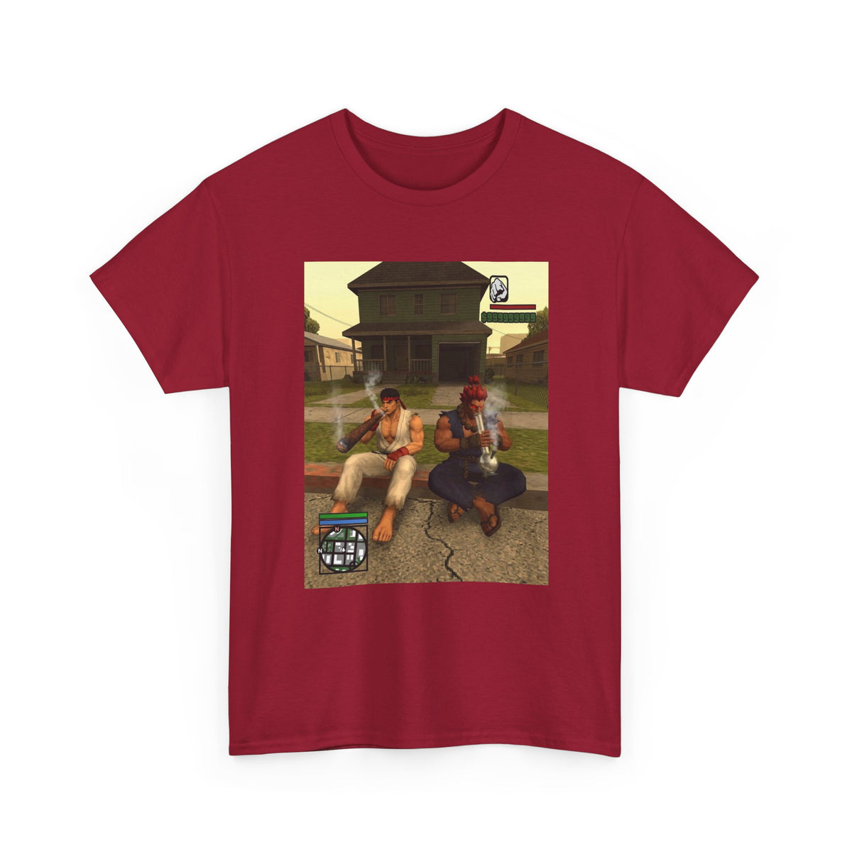Ryu and Akuma Chilling in Grove Street