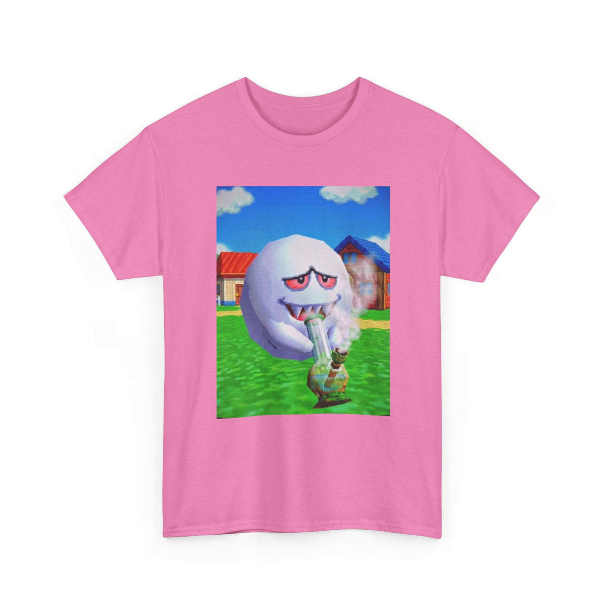 Boo Ghost Taking A Bong Rip Tee