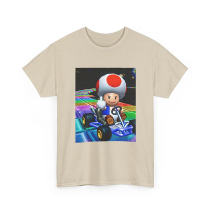 Toad Flipping The Bird On Rainbow Road
