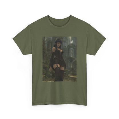 Gothic Byakugan Hinata In Ruined Forest