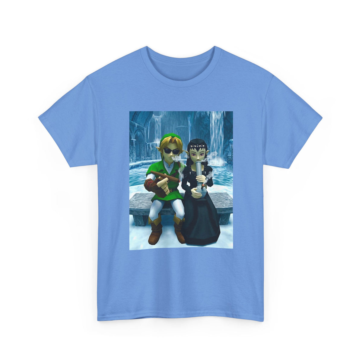 Link and Dark Linka Chillin' in Ice Palace