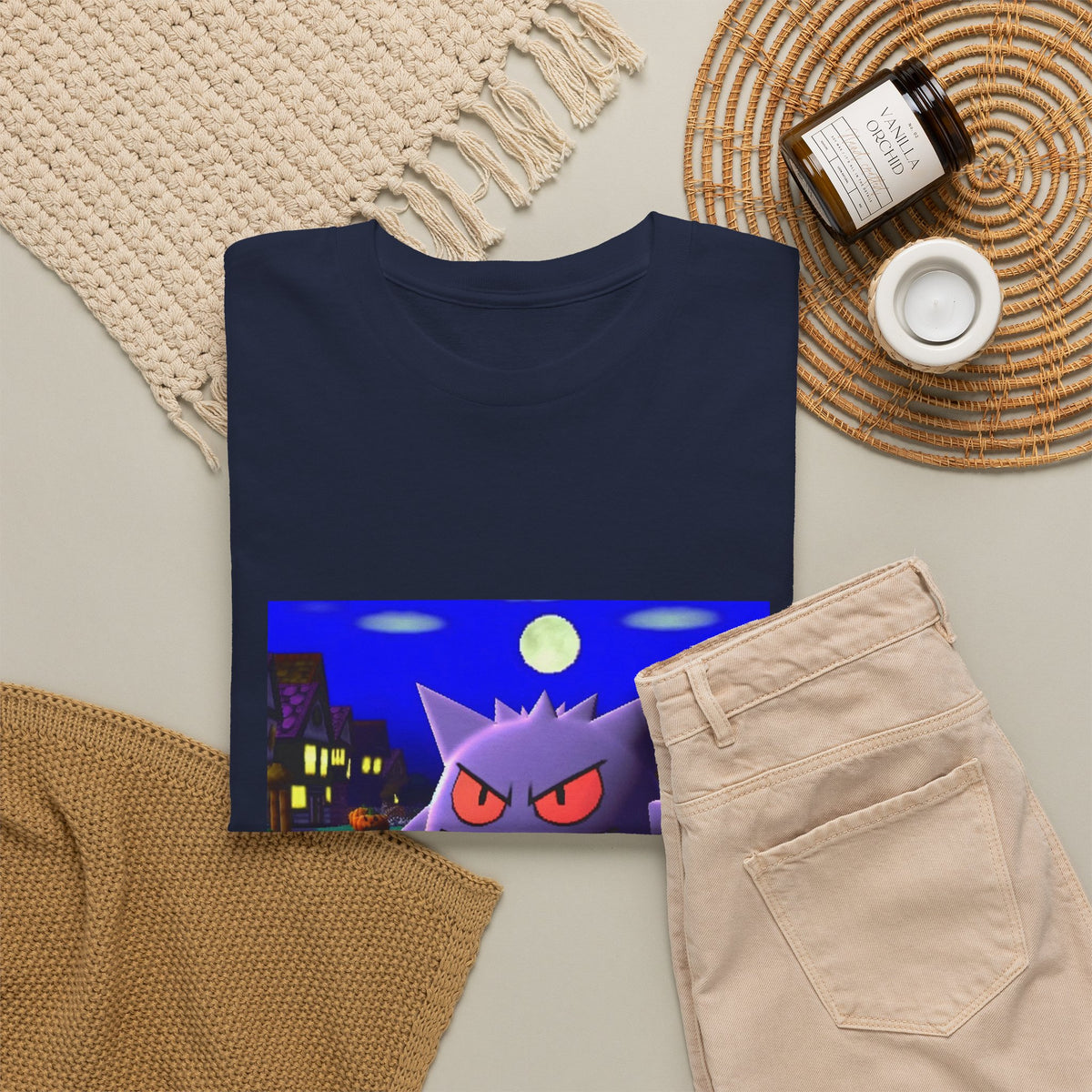 Gengar Flips Off Ness Halloween Night