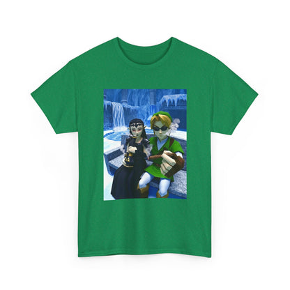 Goth Zora And Link Chilling Icy Plateau