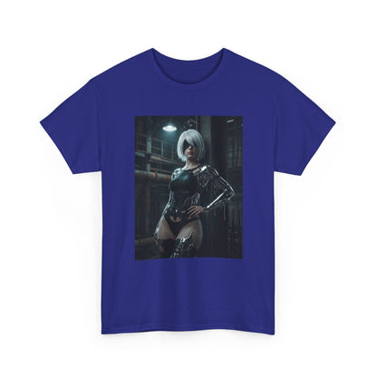 Android In Melted Chrome Cyberpunk Tee