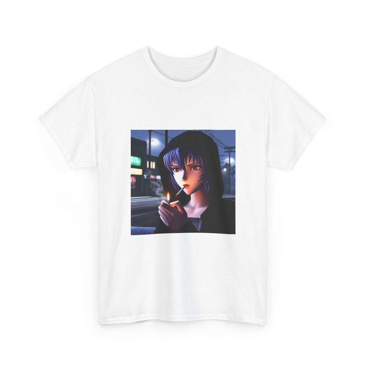 Rei Ayanami cruising GTA San Andreas Tee (Design 2)