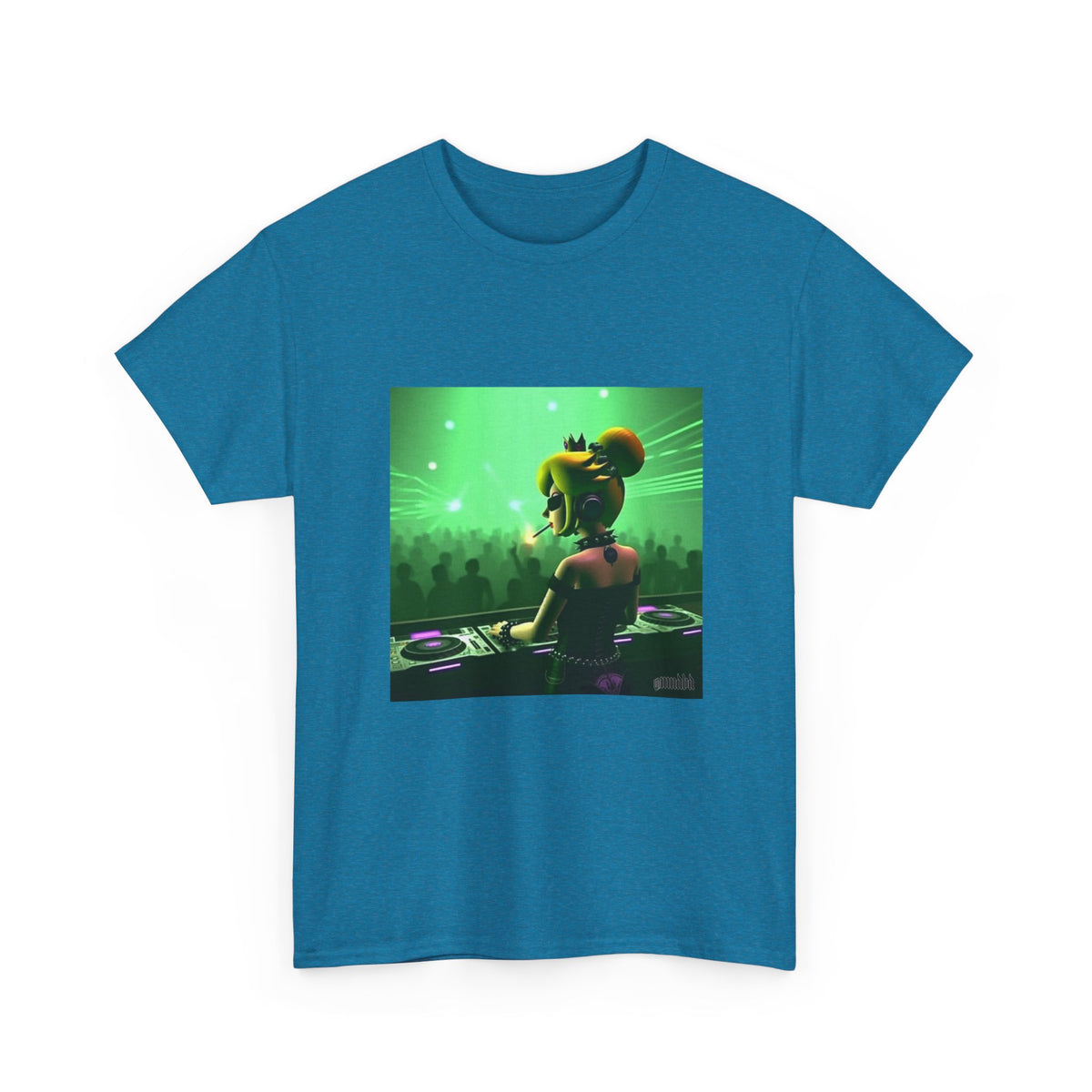 Punk Princess DJ Spinning Tracks Tee