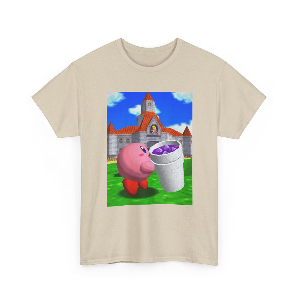 Kirby Sipping Lean At Mushroom Kingdom