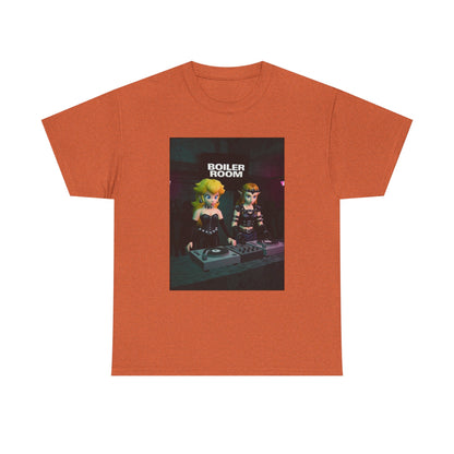 Gothic Peach and Zelda DJing Boiler Room Tee