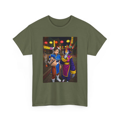 Chun-Li And Hsien-Ko Smoking Up Chinatown