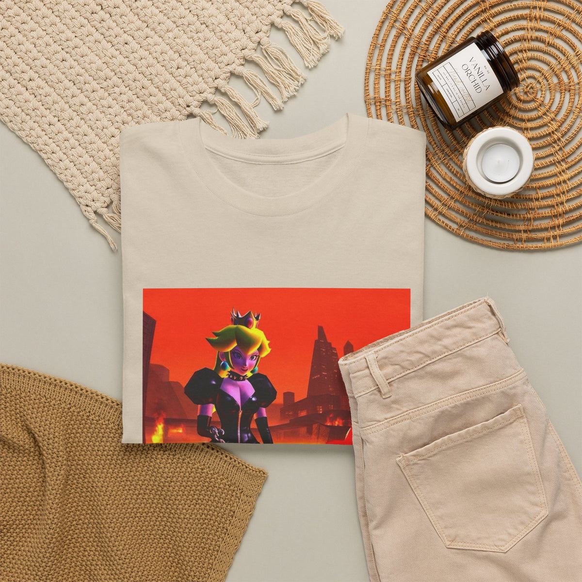 Dark Princess Peach Dominates Mario Tee