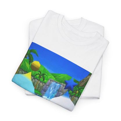 Chao Flipping Middle Fingers At Waterfall