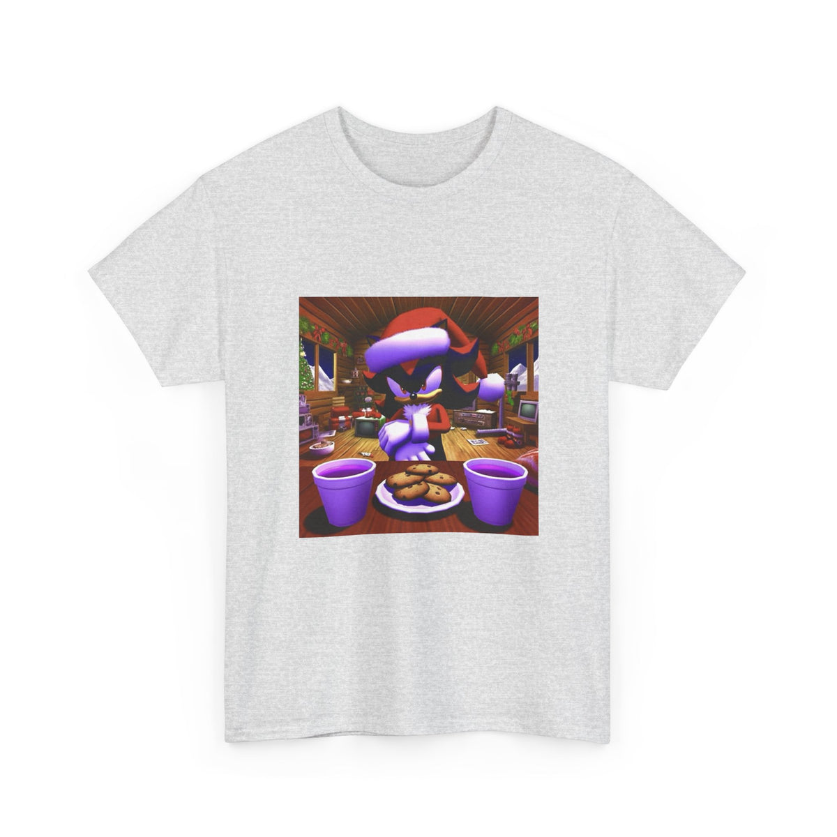 Shadow The Hedgehog Christmas Chill Tee