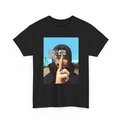 Itachi Uchiha Smoking Cigar Streetwear Tee