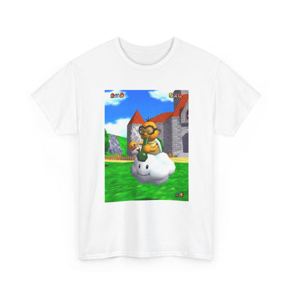 Lakitu Enjoying A Hit On Lakitu's Cloud