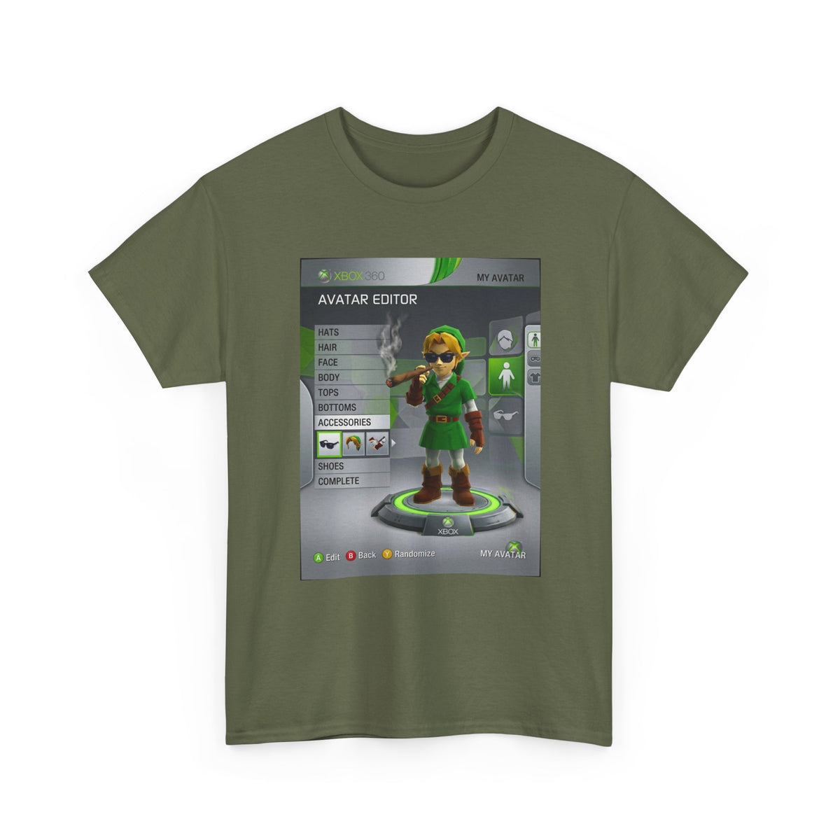 Chill Link Smoking Blunt Avatar Tee