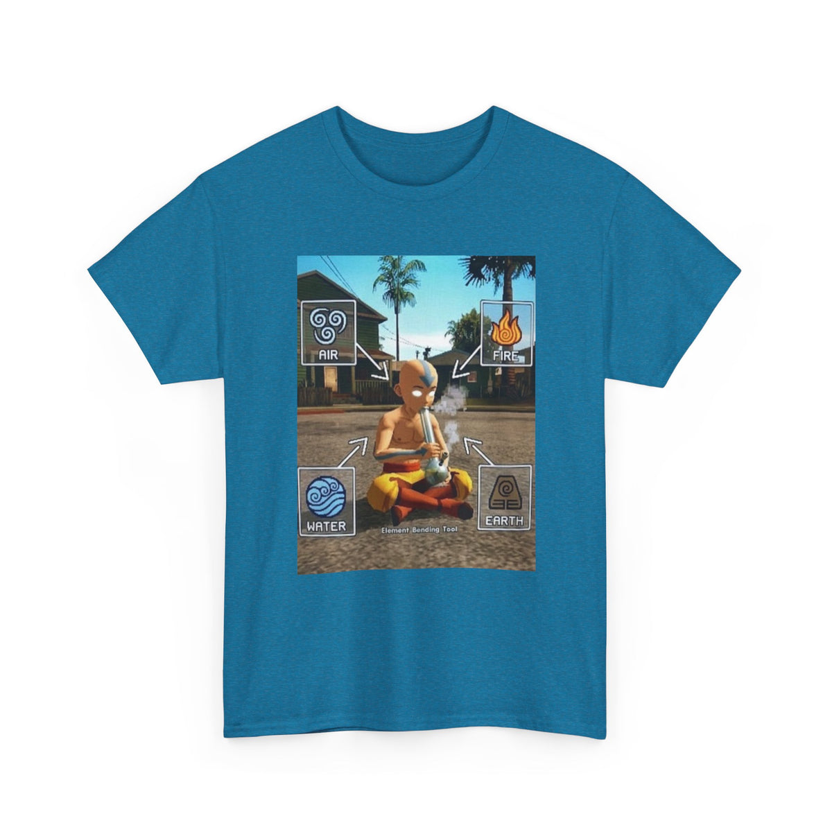 Aang Smoking On The Street Tee