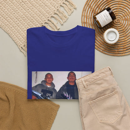 Midnight Leaf Pulse Graphic Tee
