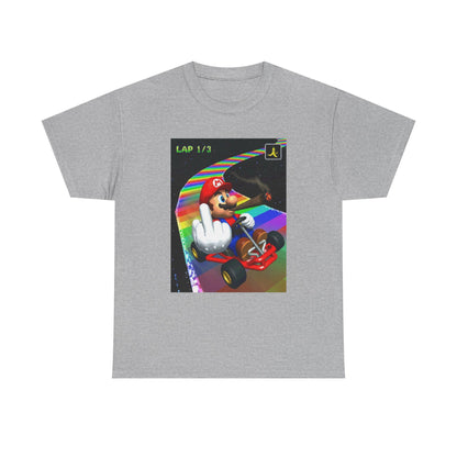 Mario Karting, Blazing, And Flipping The Bird Tee