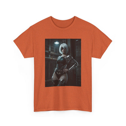 Android In Melted Chrome Cyberpunk Tee
