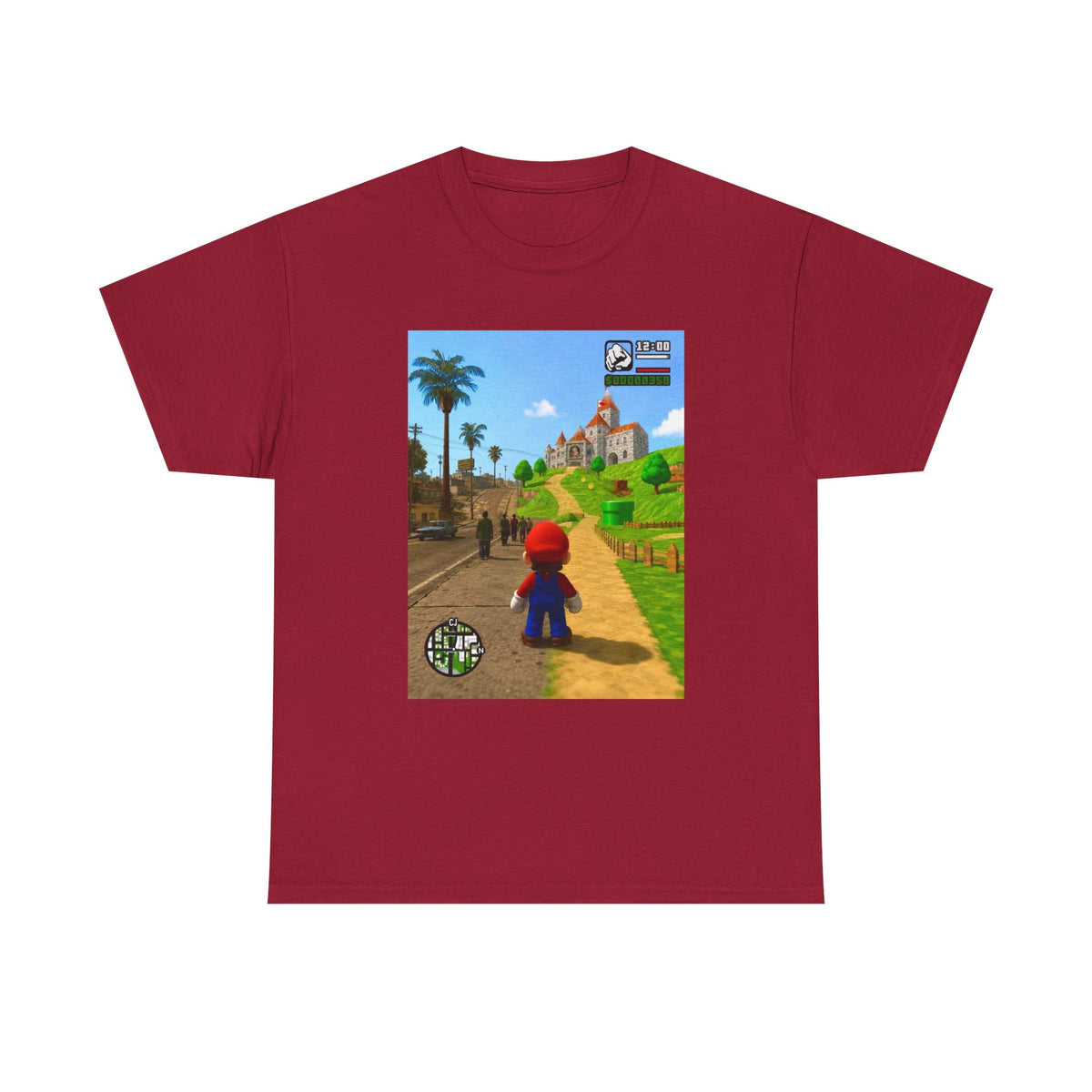 Mario Exploring San Andreas Streets