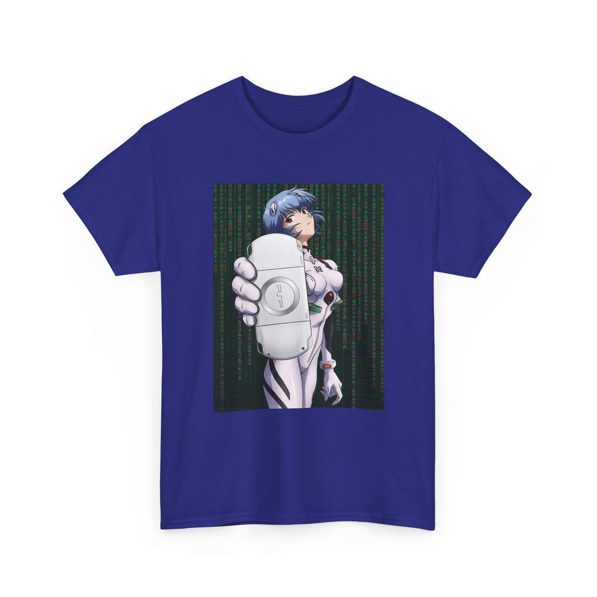 Rei Ayanami Gaming In The Matrix