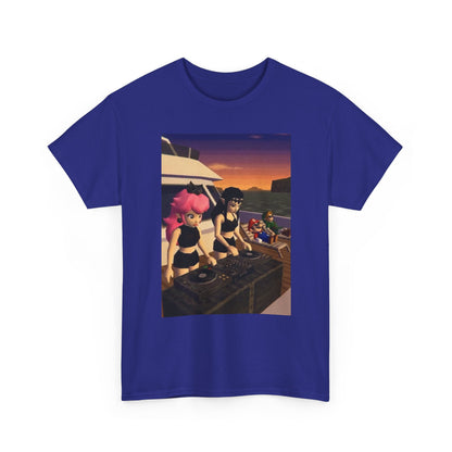 N64 Waifus DJ Yacht Party Tee