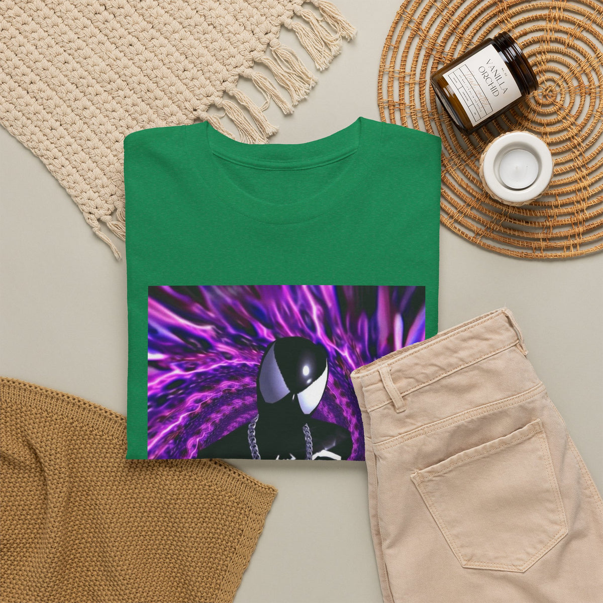 Symbiote Spidey Offering Lean Tee