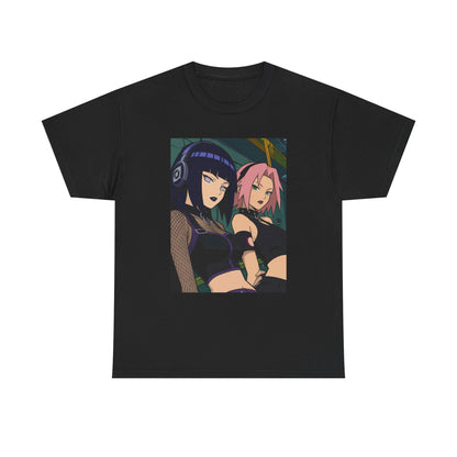 Goth Hinata and Sakura Anime Duo