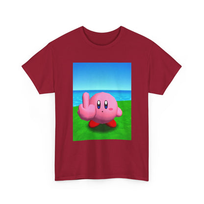 Kirby Flipping The Bird Tee (Design 5)