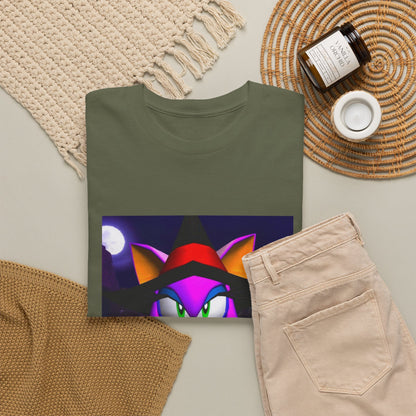 Witchy Sonic Character Giving Middle Finger