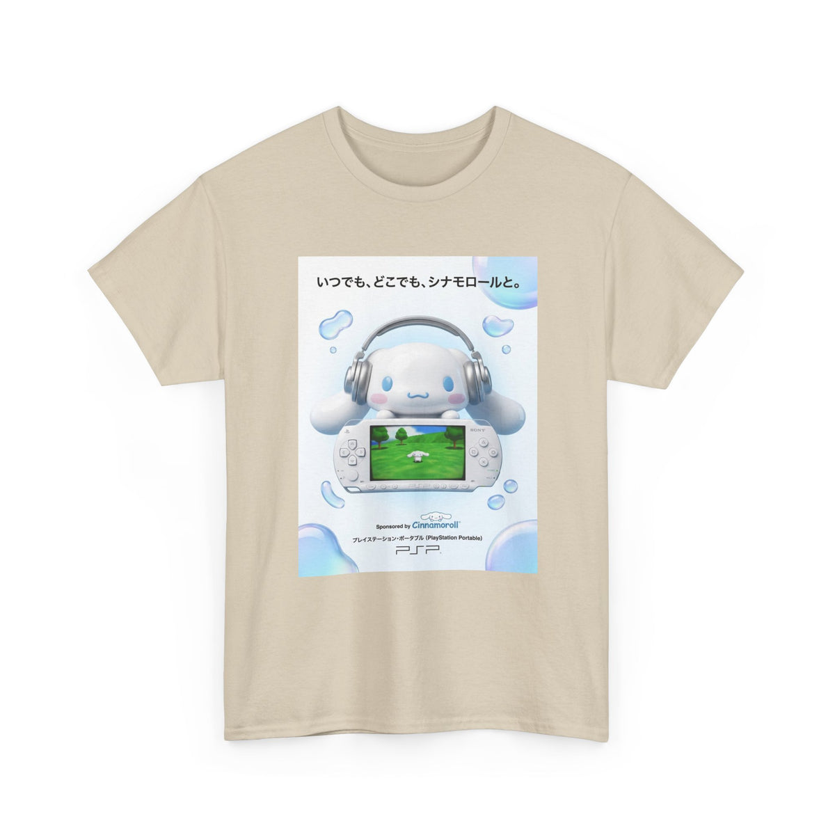 Cinnamoroll Gaming On A White PSP