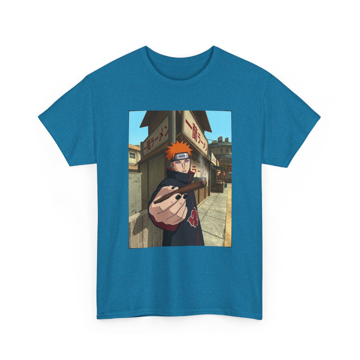 Pain Smoking A Blunt In Konoha Tee