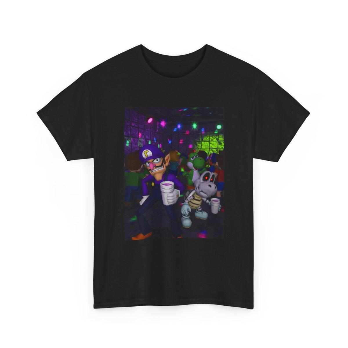 Waluigi and Dry Bones Partying Hard
