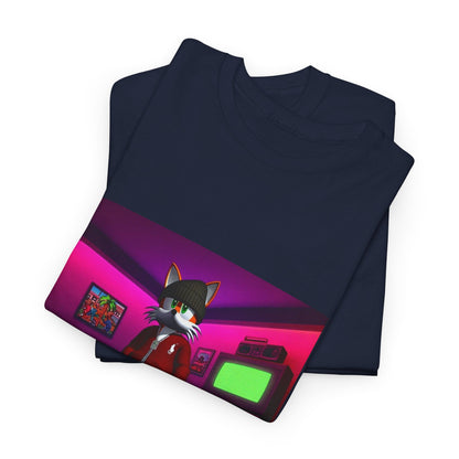 Swagged-Out Fox In Retro Chill Pad