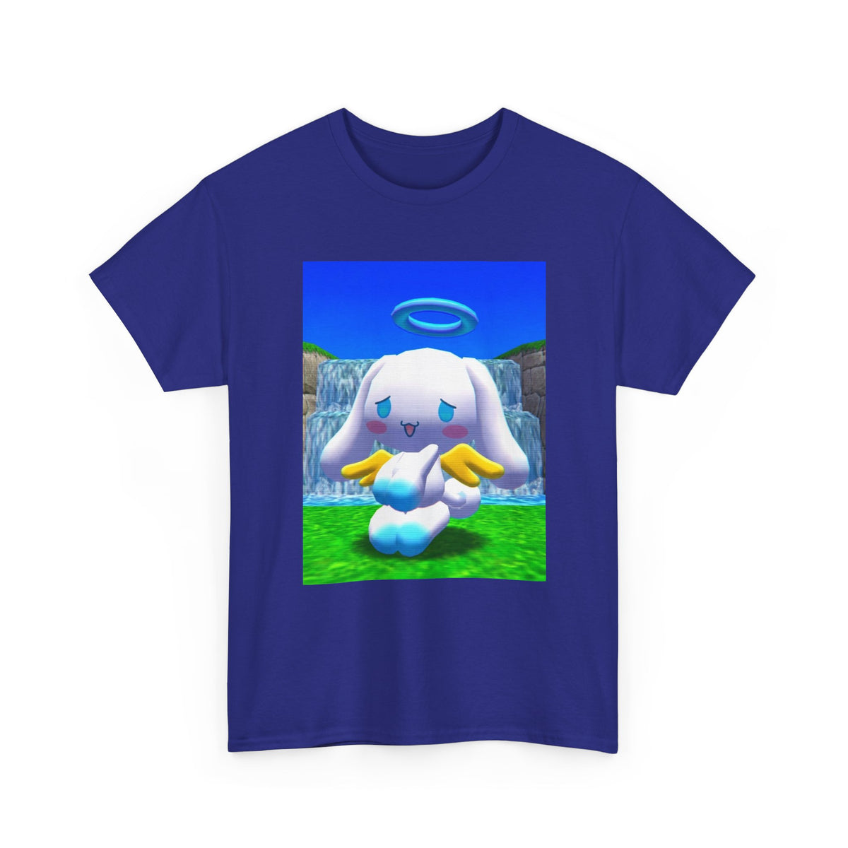 Angel Cinnamoroll Kneeling By Waterfall Tee