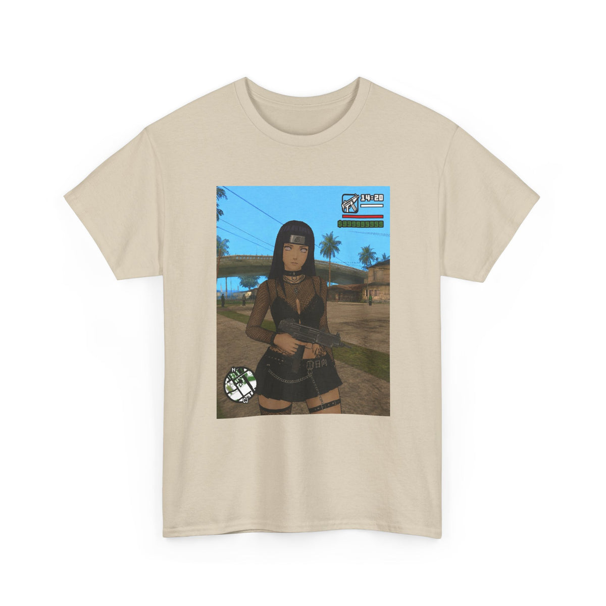 Goth Hinata Hyuga Ready To Roll Tee