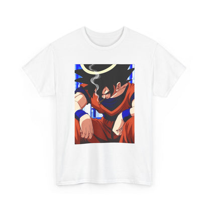 Goku Chilling With A Halo Blazin' Tee