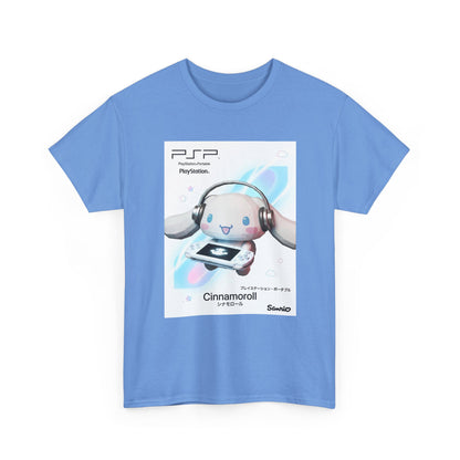 Cinnamoroll Gaming With Headphones On PSP