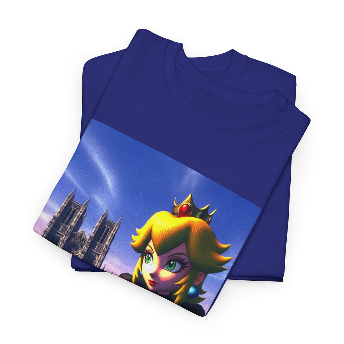 Gothic Princess Peach In Grassy Meadow