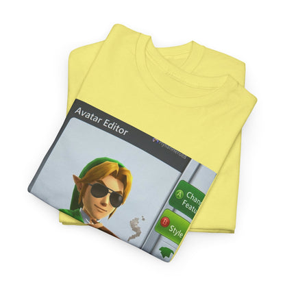 Hylian Hero Smoking A Stogie Tee
