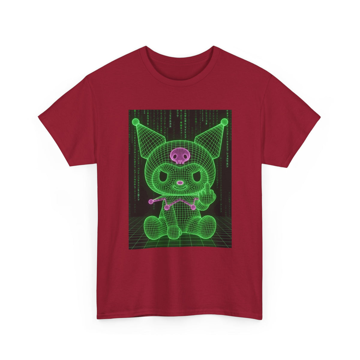 Kuromi In The Matrix Flipping The Bird Tee