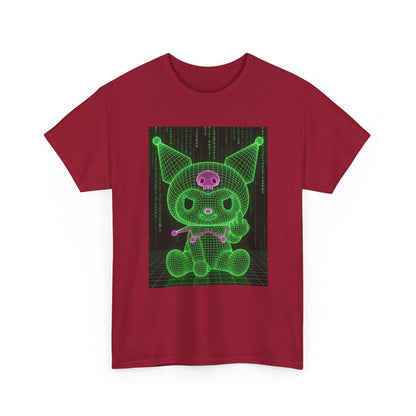 Kuromi In The Matrix Flipping The Bird Tee