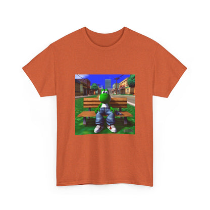 Yoshi Chillin' On The Bench Streetwear Tee