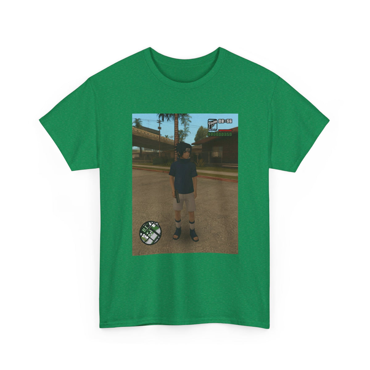 Sasuke Uchiha In San Andreas Street Tee