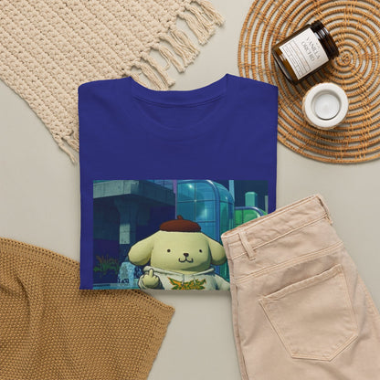 Pompompurin Skates and Flips The Bird