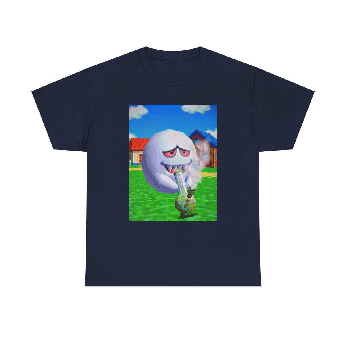 Boo Ghost Taking A Bong Rip Tee
