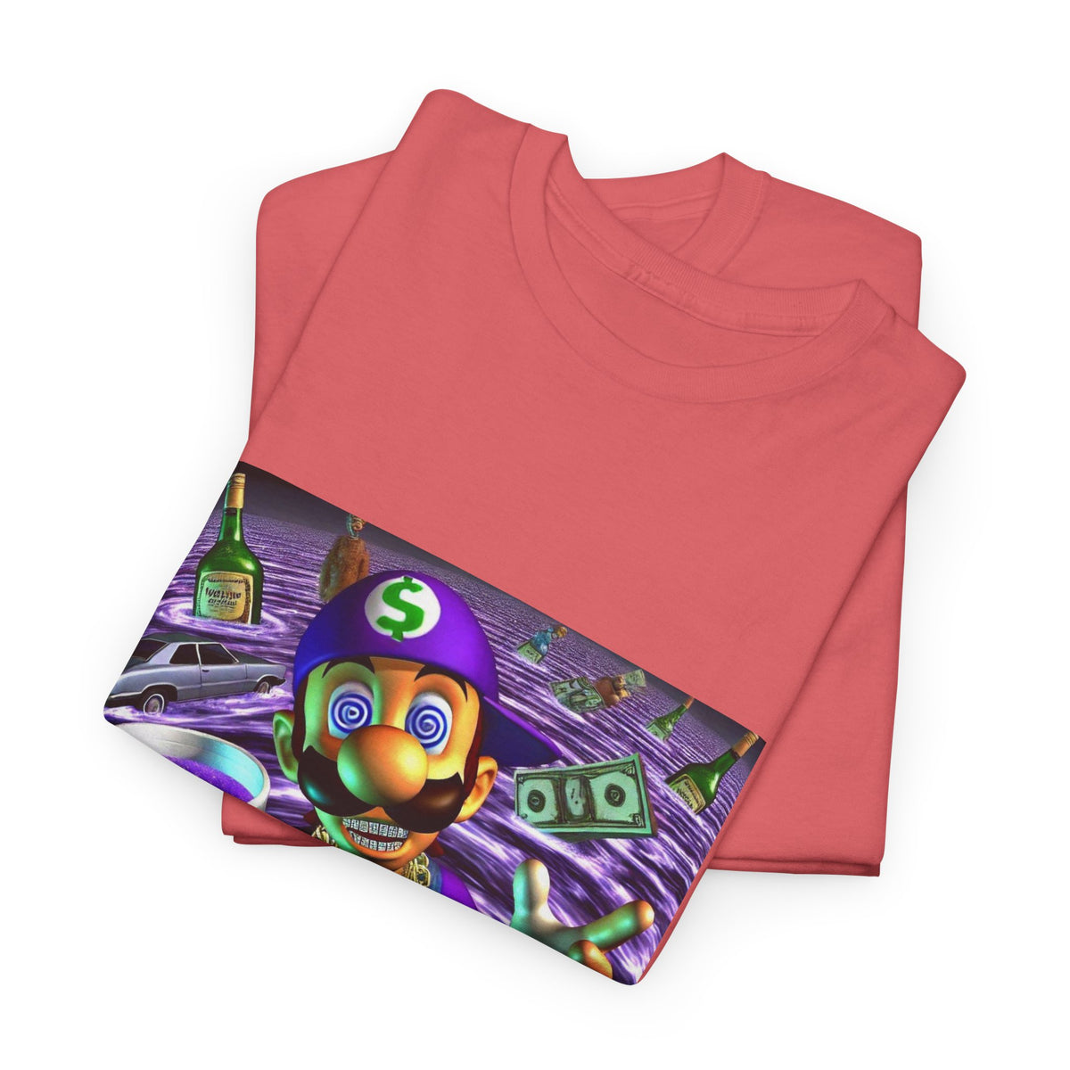 Digital Drip II Abstract Print Tee